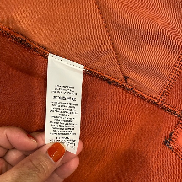 LL Bean Jacket Womens Extra Small XS Mountain Pile Sherpa Fleece Coat Hooded - Picture 8 of 8